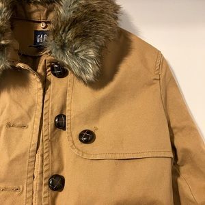 GAP Fur Trimmed Jacket